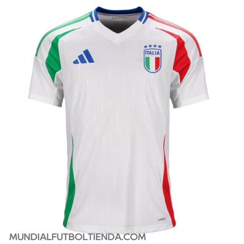 Camiseta Italia Segunda Equipación Replica Eurocopa 2024 mangas cortas